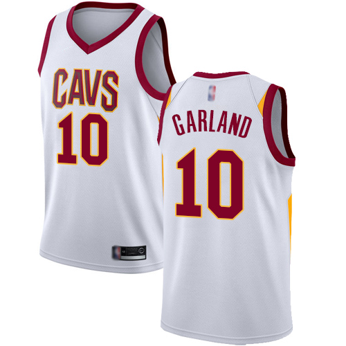 Cleveland Cavaliers #10 Darius Garland White NBA Swingman Association Edition Jersey