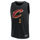 Youth Cleveland Cavaliers Max Strus Fanatics Black Fast Break Replica Player Jersey - Statement Edition