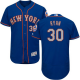 New York Mets #30 Nolan Ryan BlueGrey NO Flexbase Collection Stitched MLB Jersey