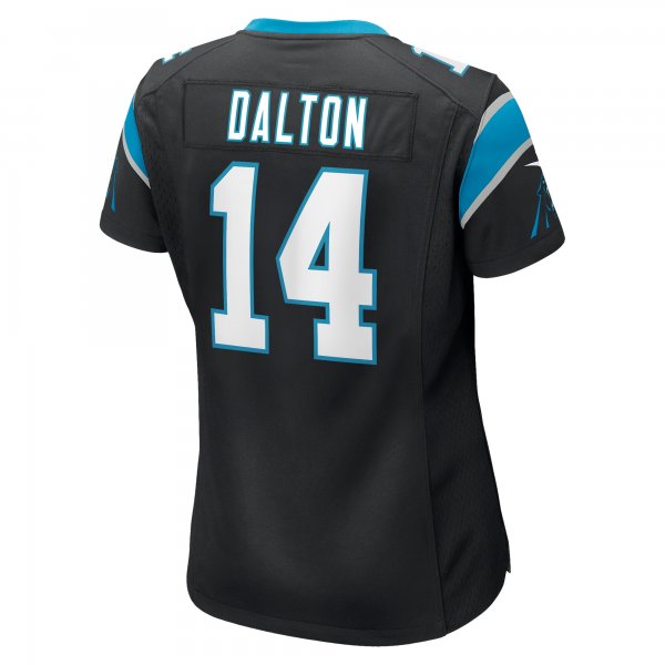 Women's Carolina Panthers Andy Dalton Nike Black Game Player Jersey