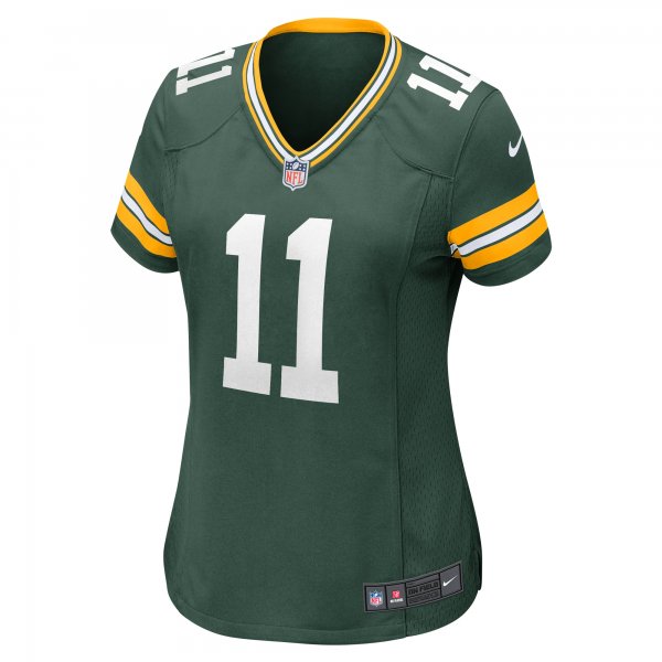 Women's Green Bay Packers Jayden Reed Nike  Green  Game Jersey