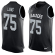 Nike Las Vegas Raiders #75 Howie Long Black Team Color Men's Stitched NFL Limited Tank Top Jersey