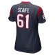 Women's Houston Texans DJ Scaife Jr Nike  Navy Team Game Jersey