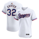 Men's Texas Rangers #32 Evan Carter Nike White 2024 Gold Collection Elite Player Jersey