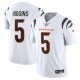 Men's Cincinnati Bengals Tee Higgins Nike White  Vapor Untouchable Limited Jersey