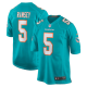 Men's Miami Dolphins #5 Jalen Ramsey Aqua 2020 NFL Draft Vapor Limited Jersey