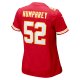 Women's Kansas City Chiefs Creed Humphrey Nike Red Game Jersey