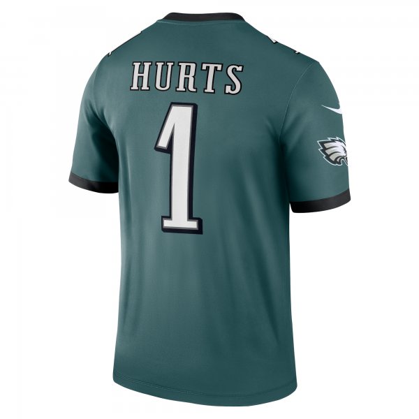 Men's Philadelphia Eagles Jalen Hurts Nike Midnight Green Legend Jersey