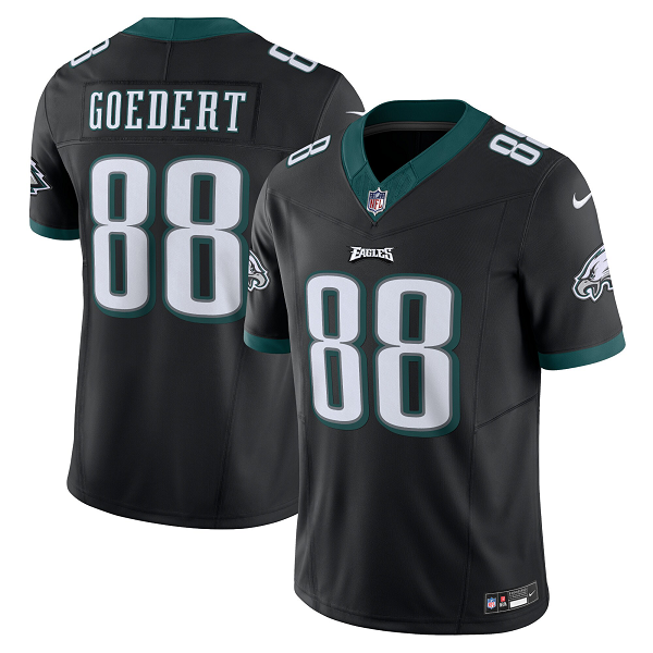 Men's Philadelphia Eagles #88 Dallas Goedert Nike Black Vapor F.U.S.E. Limited NFL Jersey