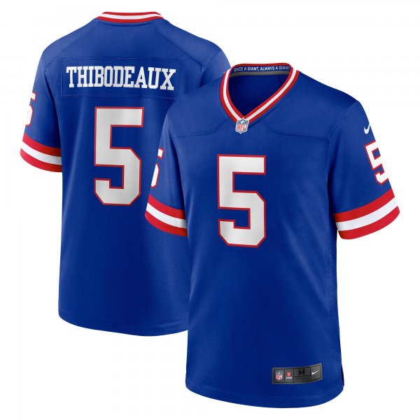 Men's New York Giants Kayvon Thibodeaux Nike Royal Classic Player Game Jersey