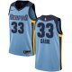 Nike Men's Memphis Grizzlies #33 Marc Gasol Light Blue Swingman Statement Edition NBA Jersey