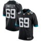 Men's Jacksonville Jaguars Tyler Shatley Nike Black Game Jersey