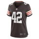 Women's Cleveland Browns Tony Fields II Nike  Brown Team Game Jersey