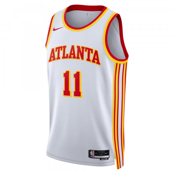 Unisex Atlanta Hawks Trae Young Nike White Swingman Jersey - Association Edition