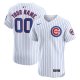 Men's Chicago Cubs Nike White Home Elite Custom Jersey