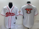 Men's San Francisco 49ers Blank White Stitched Baseball Cool Base Jersey