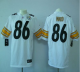 Nike Pittsburgh Steelers #86 Hines Ward White Men's Stitched NFL Game Jersey