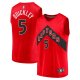 Youth Toronto Raptors Immanuel Quickley Fanatics Red Fast Break Player Jersey - Icon Edition