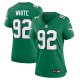 Women's Philadelphia Eagles Reggie White Nike Kelly Green Alternate Game Jersey