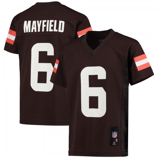 Youth Cleveland Browns Baker Mayfield Brown Replica Player Jersey