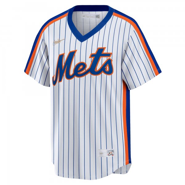 Men's New York Mets Nike White Home Cooperstown Collection Team Jersey