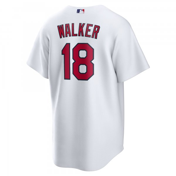 Men's St. Louis Cardinals Jordan Walker Nike White Home Official Replica Player Jersey