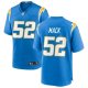 Youth Los Angeles Chargers #52 Khalil Mack Game Powder Blue Jersey 2022 Trade Jersey