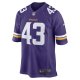 Men's Minnesota Vikings Luiji Vilain Nike Purple Game Player Jersey