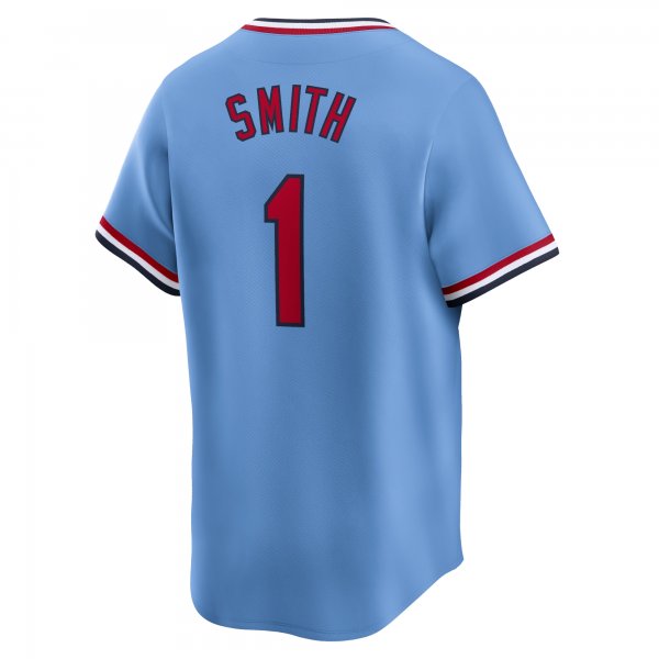 Men's St. Louis Cardinals Ozzie Smith Nike Royal Throwback Cooperstown Limited Jersey