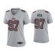 Women's Nick Bosa Gray Atmosphere Fashion Game Jersey