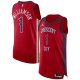 Men's New Orleans Pelicans Zion Williamson Jordan Brand Red Jersey - Statement Edition