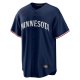 Men's Minnesota Twins Carlos Correa Nike Navy Alternate Replica Player Jersey