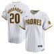 Men's San Diego Padres Kyle Higashioka Nike White Home Limited Player Jersey