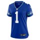 Women's Seattle Seahawks Warren Moon Nike Royal Throwback Retired Player Game Jersey