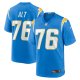 Men's Los Angeles Chargers Joe Alt Nike Powder Blue 2024 NFL Draft First Round Pick Player Game Jersey