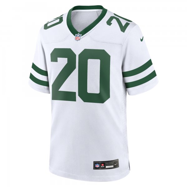 Men's New York Jets Breece Hall Nike Legacy White Game Jersey