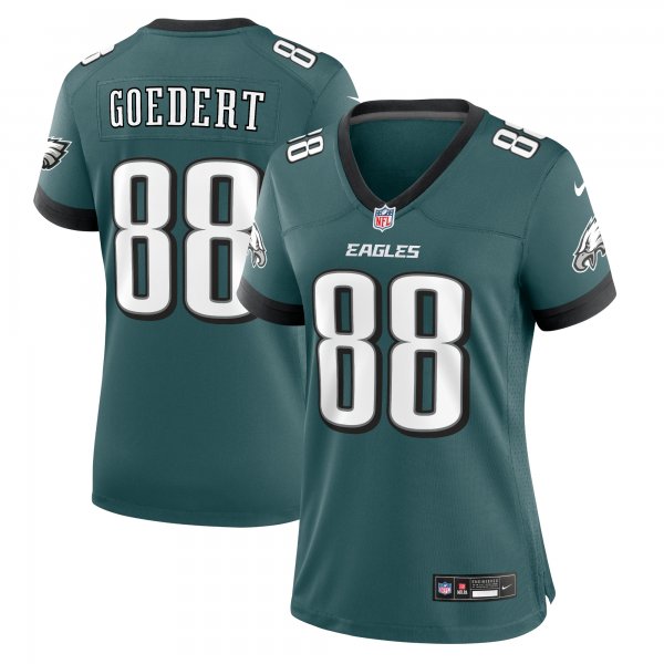 Women's Philadelphia Eagles Dallas Goedert Nike Midnight Green Team Game Jersey