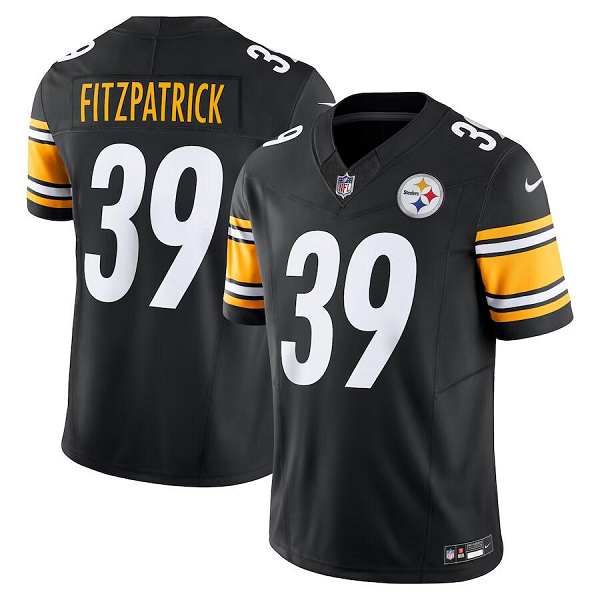 Men's Pittsburgh Steelers #39 Minkah Fitzpatrick Nike Black Vapor F.U.S.E. Limited NFL Jersey