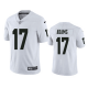 Youth Las Vegas Raiders #17 Davante Adams White Vapor Limited Jersey