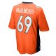 Men's Denver Broncos Mike McGlinchey Nike Orange Game Player Jersey