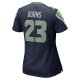 Women's Seattle Seahawks Artie Burns Nike College Navy  Game Jersey