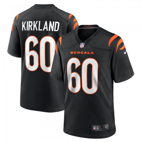 Men's Cincinnati Bengals Jaxson Kirkland Nike  Black Team Game Jersey