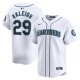 Men's Seattle Mariners #29 Cal Raleigh Nike White Home Limited Player Jersey