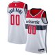 Unisex Washington Wizards Nike White Swingman Custom Jersey - Association Edition