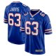 Men's Buffalo Bills Kevin Jarvis Nike  Royal Team Game Jersey