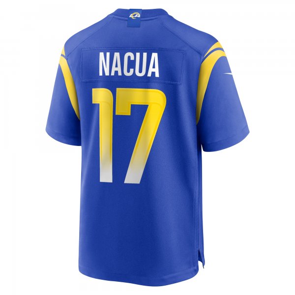 Men's Los Angeles Rams Puka Nacua Nike Royal Home Game Jersey