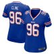 Women's Buffalo Bills Kameron Cline Nike  Royal Team Game Jersey