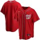 Men's Nike Washington Nationals Blank Red Alternate 2020 MLB Jersey