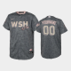 Youth Washington Nationals 2022 City Connect Men's Custom Gray Replica MLB Jersey