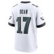 Men's Philadelphia Eagles Nakobe Dean Nike White White Game Jersey